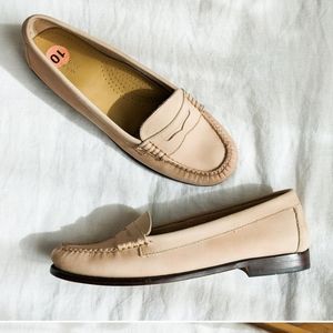 Weejuns GH Bass Waverly Nubuck Penny Loafers 10